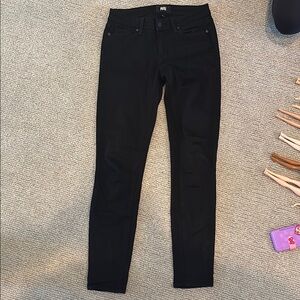 Paige Verdugo Ultra Skinny black jeans